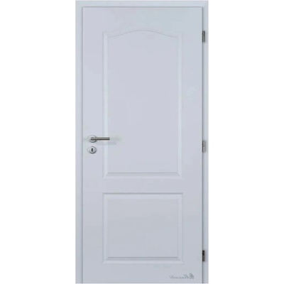 Doornite Claudius 60 P, 60 × 197 cm, lakované, pravé, bílé, plné C1M1WP.60P1