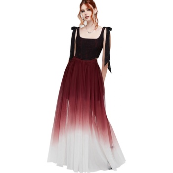 KILLSTAR дамска пола KILLSTAR - Shade Empress - Red/White - KSRA014348