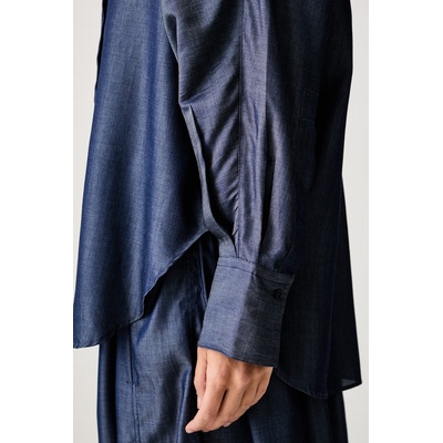 HUGO BOSS риза дамска от лиосел Biveni (50565460)