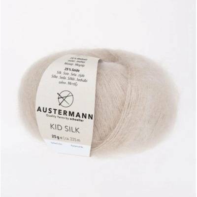 Pletací příze Austermann Kid Silk Barva: 23 HANF