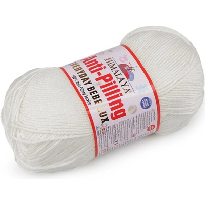 Pletací příze Everyday Bebe Lux 100 g Varianta: 1 (70401) bílá, Balení: 1 ks 55829/141079/257523