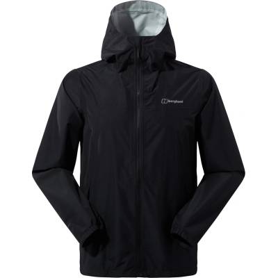 Berghaus Men's Deluge Waterproof Half-Zip Rain Anorak - Black