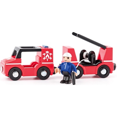 Woody Autíčka k dráhe Hasiči 4ks