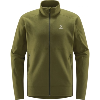 Haglöfs Мъжко поларено яке Haglöfs Buteo Mid Jacket Fleece jacket - Olive Green (005-3560-0613)