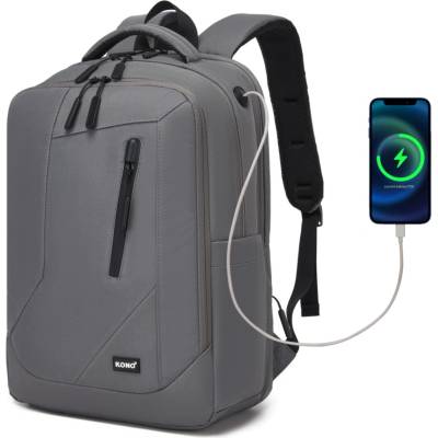 Moderný na notebook 15,6" Kono sivý 24 L