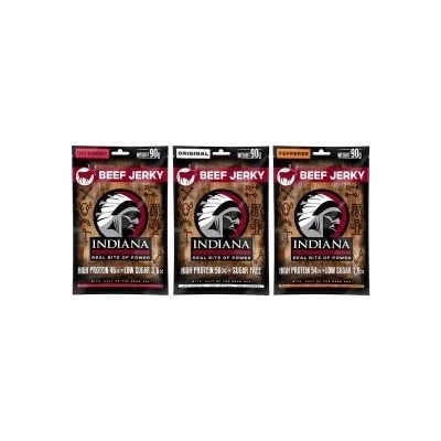 Indiana Beef Jerky Originální 90 g