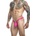 Justin+Simon Bulge Thong Pink S