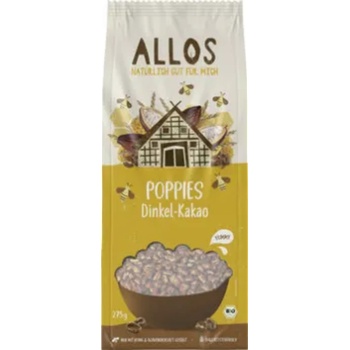 Allos Био Poppies спелта и какао - 275 г