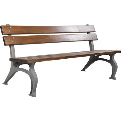 NIKA ДЪРВЕНА ГРАДИНСКА ПЕЙКА 180 x 73 x 84 СМ (1205/C)