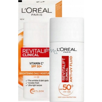 L'Oréal Revitalift Clinical Vitamin C Anti-UV Fluid denný 50 ml