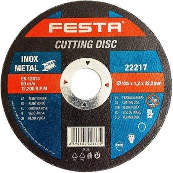 Festa Levior Kotouč řezný 125 x 1,2 x 22,2 mm 22217