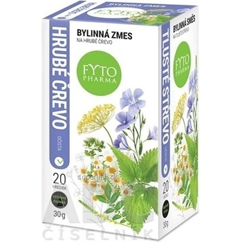 FYTO Bylinná zmes na HRUBÉ ČREVO 20 x 1,5 g
