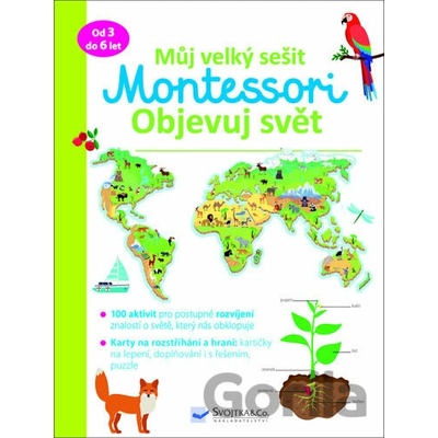 Můj velký sešit Montessori Objevuj svět - Brendon Burchard
