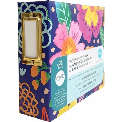 WE R MEMORY KEEPERS SCRAPBOOKOVÉ ALBUM 4"X4" - Floral