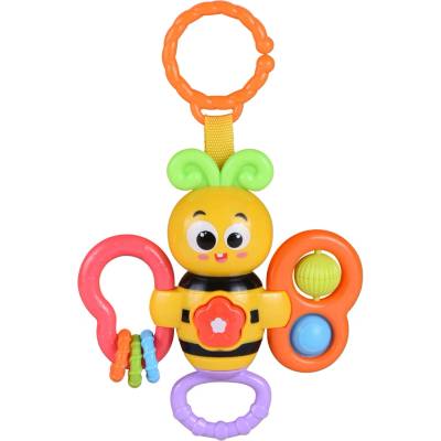 Infunbebe Včelka hrající s klipem 14 cm