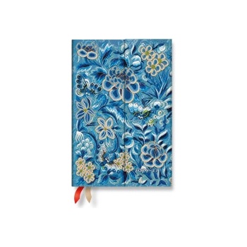 Paperblanks 2027 Blue Willow Mini Horizontal Hardcover 18-Month Weekly Planner, 208pg, 80gsm by Paperblanks (Celebrate Hanfu)