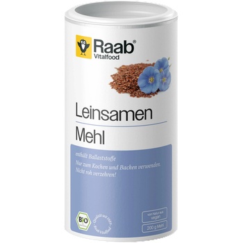Raab Vitalfood Био брашно от ленени семена - 200 г