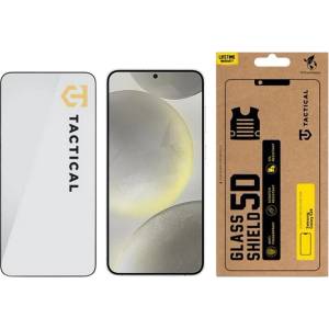 Tactical Samsung S25 / S24 TACTICAL GLASS SHIELD 5D екранен протектор стъкло 5D, 9H, ЧЕРНО 57983118584 (57983118584)