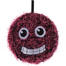 H&L Chlupatý míč s obličejem růžová