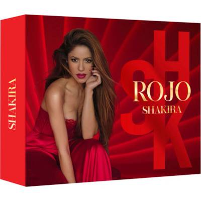 Shakira Луксозен комплект за жени - Shakira ROJO EDP Lot 2 pcs