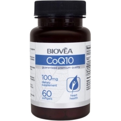 Biovea CoQ10, 100 mg, 60 капсули, Biovea (4364)