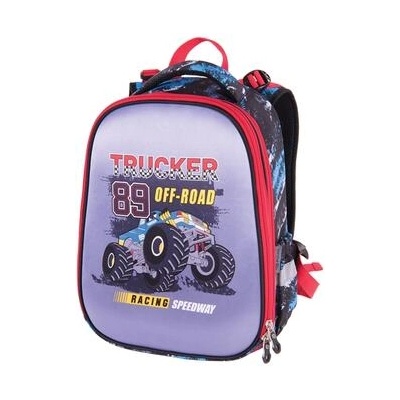 PULSE Раница Anatomic Cube - Off Road, синьо-червена (122162)