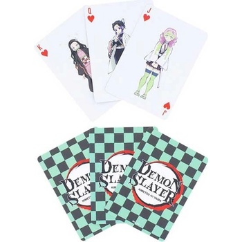 Hrací karty Demon Slayer Playing Cards 52 Cards