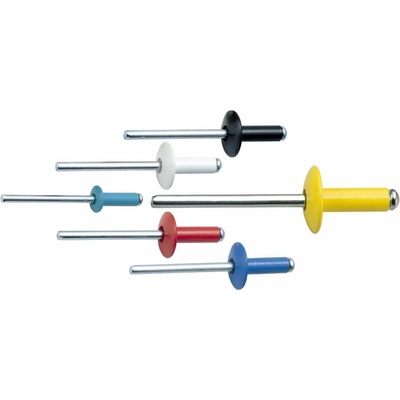 Otevřený nýt trhací 4,8 x 12 mm - AL/ST ALS – Barva: RAL 5015