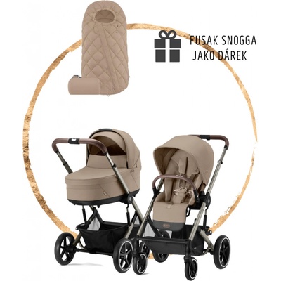 Cybex Balios S Lux kombinovaný Almond Beige/Taupe 2024 – Zbozi.Blesk.cz