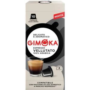 Gimoka Кафе капсули Gimoka Vellutato съвместими с Nespresso, 10бр