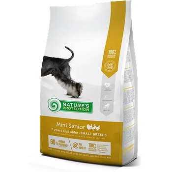 Nature's Protection Nature’s Protection Mini Senior - суха храна за кучета от малки породи (до 10 кг) на възраст над 7 години