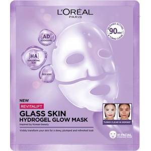 L'Oréal Revitalift Filler Glass Skin Hydrogel Glow Mask 25 g 1 pc