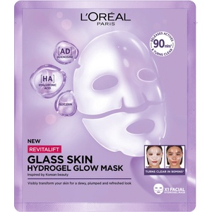 L'Oréal Revitalift Filler Glass Skin Hydrogel Glow Mask 25 g 1 pc