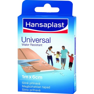 Hansaplast Universal vodoodolná náplasť 6 cm x 1 m