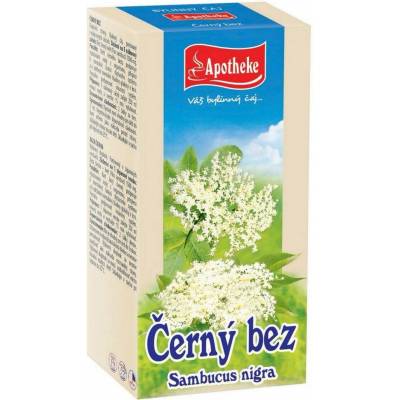 Apotheke čaj BAZA ČIERNA KVET 20 x 1,5 g