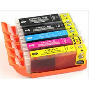 Canon CLI551XL Неоригинален патрон Черно (6443B001_FUIK)