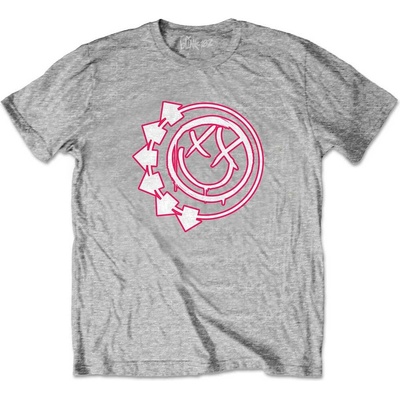 Blink 182 Six Arrow Smiley šedá