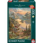 Schmidt Spiele Пъзел Schmidt от 500 части - Разкош край езерото (59710)