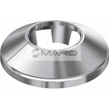 Flamco Růžice krycí RVC jednoduchá, dělená 28 mm 12454