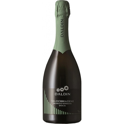 Daldin Brut Valdobbiadene Prosecco Superiore DOCG biele 11,5% 0,75 l (čistá fľaša)