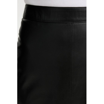 Filippa K Кожена пола Filippa K в черно дълга със стандартна кройка 31409. FK (31409.FK)