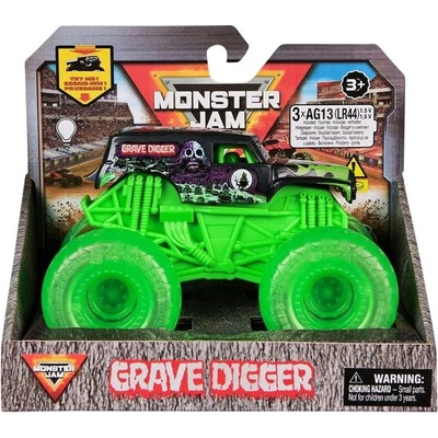 Monster Jam Auto Grave Digger Light Up Wheels 1:43