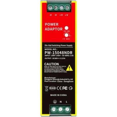 Monitorrs Security 12048NDR Průmyslový zdroj 48V 2,5A 120W na DIN (6154)