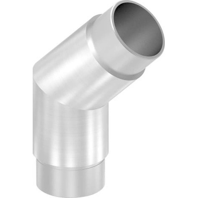 Feldmann Nerezová spojka madla zábradlia pr.42,4 mm 56150-320 lomená 45°, AISI 304 brus