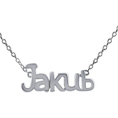 SILVEGO Strieborná retiazka s menom Jakub JJJ2234N-Jakub