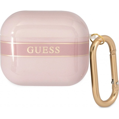 Guess TPU Printed Stripe Pouzdro pro Airpods 3 GUA3HHTSP – Zboží Živě