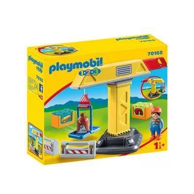 PLAYMOBIL Комплект Playmobil 70165 - Строителен кран, 2970165