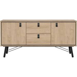 Tvilum Скрин от дъбов декор в естествен цвят 150x72x40 cm Ry - Tvilum (86006hlhl)