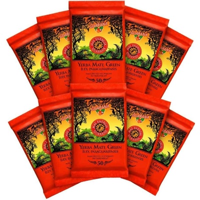 Maté Green Cestovní balíček Mate Green Guarana 10 x 50 g