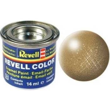 Revell emailová 32192: metalická mosazná brass metallic